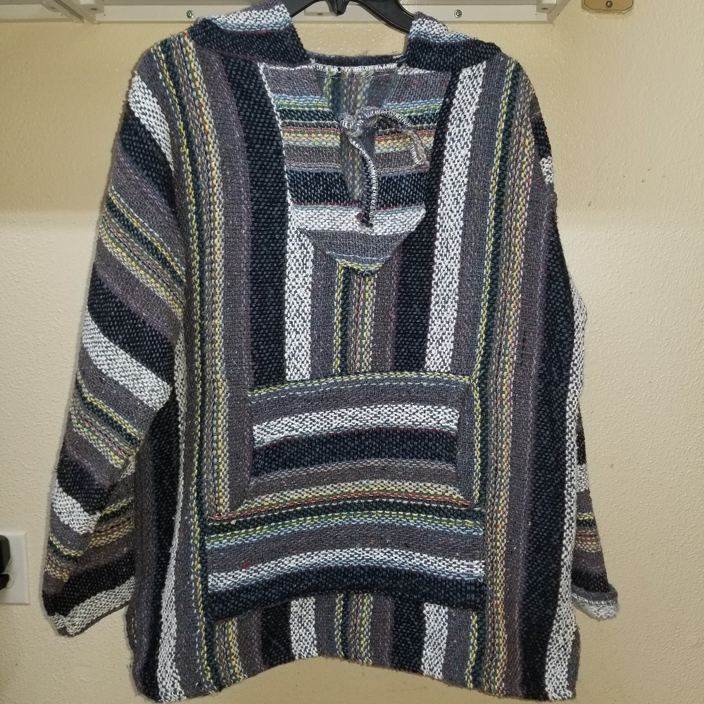 Mexican Unisex Poncho (Jorongo)
